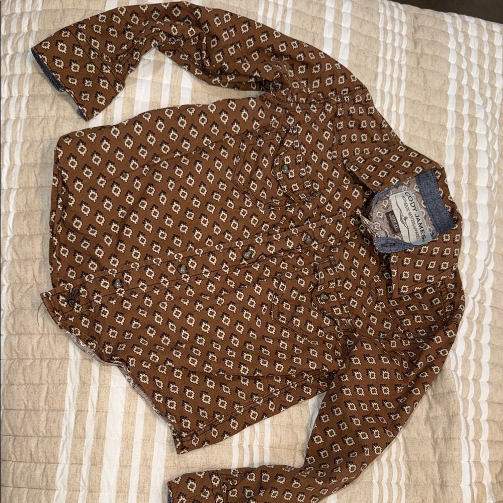 Cody James pearl snap button down